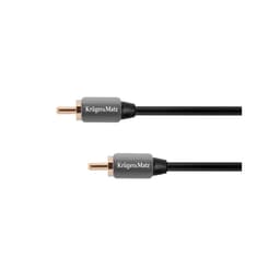 Cablu audio RCA 1m Profesional Kruger&Matz 1