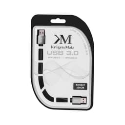 Cablu 3.0 USB 1m plat tata-tata Profesional Kruger&Matz 2