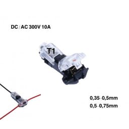 Conector rapid cu blocare in T pentru un fir 4