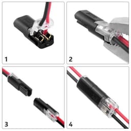 Conector in i pentru doua fire rapid cu blocare 5