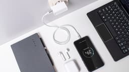 Cablu USB2.0 A - USB type C 0.5m alb panzat Rebel 2