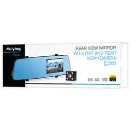DVR auto si camera fata+spate in oglinda L200 PEIYING BASIC 1