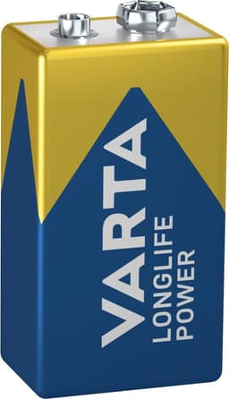 Baterie alcalina 9V LR22 Longlife Power Varta 2