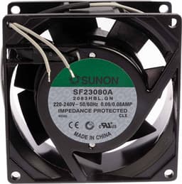 Ventilator AC axial 230VAC 80x80x38mm 31dBA SUNON SF23080A2083HSL.GN 1