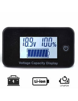 Voltmetru digital 5-100V Voltage Capacity Display 1