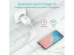 Incarcator retea Choetech 1x USB A QC 3.0 18W alb Q5003-EU-WH 5