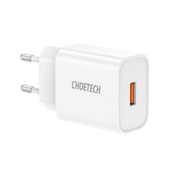 Incarcator retea Choetech 1x USB A QC 3.0 18W alb Q5003-EU-WH 1