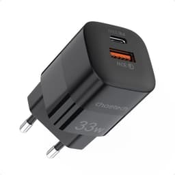 Incarcator retea Choetech PD5006-EU-BK 33W 1x USB TYPE C 1x USB-A 2