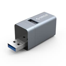 Hub USB Orico MINI-U32L Mini 3-in-1 gri 2