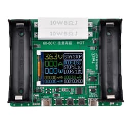 Tester 18650 cu display conector USB TYPE C 1