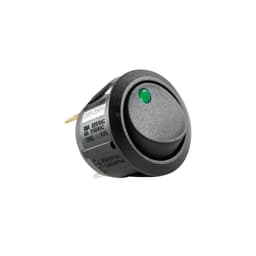Intrerupator basculant bec verde ON-OFF 250V/6A incastrare 21mm HOME 1