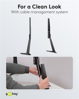 Suport TV de masa 32-70inch 81-178cm Goobay 6