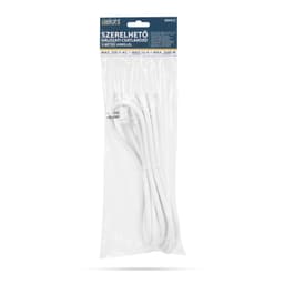 Cablu de retea montabil 5m 3x1.5mm2 alb cu stecher/fire libere delight 2