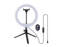 Lampa circulara Well 10" cu trepied masa telecomanda 1