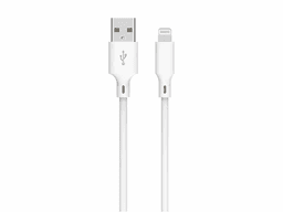 Cablu USB2.0 A tata - Lightning 2m 2.4A alb Well 1
