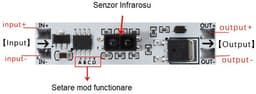 Intrerupator / variator TOUCH LESS fara atingere 5V-24V 5A 5