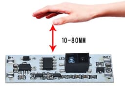Intrerupator / variator TOUCH LESS fara atingere 5V-24V 5A 1