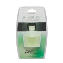 Lumina de veghe LED cu senzor tactil verde 1 LED 1W 6x4x5 cm PHENOM 3