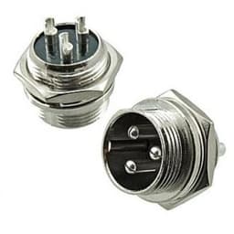 Mufa HOVERBOARD TIP CONECTOR MICROFON 3 Pini mama+tata 13mm 2