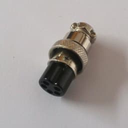 Conector MICROFON MARE 5 Pini set Mama+Tata 20 mm 5