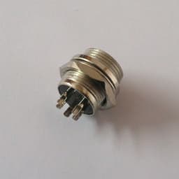 Conector MICROFON MARE 5 Pini set Mama+Tata 20 mm 7