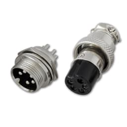 Conector MICROFON MARE 5 Pini set Mama+Tata 20 mm 1