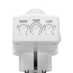 Priza cu senzor de miscare 120 10m 1200W IP20 alb Delight 18697 2