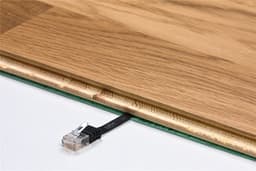 Cablu plat CAT6 FTP 250MHz 0.5m cupru negru RJ45-RJ45 Goobay 94230 2