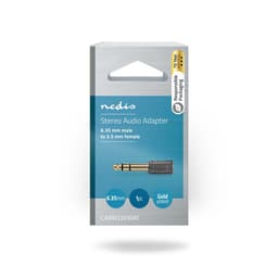 Adaptor audio stereo Jack 6.35 mm tata - 3.5 mm mama Nedis CABW23930AT 3