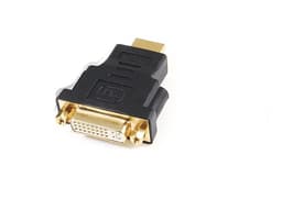 Adaptor digital HDMI la DVI-D 24+1 mama aurit 1