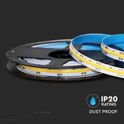 Banda LED COB 24V 10W/m 4000K IP20 5m V-tac SKU-212653 5