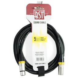 Cablu audio PROFESIONAL XLR tata - XLR mama 5m 18-5593 BST 2