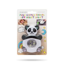 Lampa cu LED de veghe decorativa Panda cu buton 20273D Phenon 3