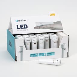 Lanterna LED 2W acumulator 3.7V alb PLATINET PAF8931 5