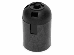 Dulie E27 plastic negru OE-27 Plastrol 2