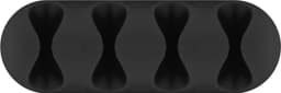 Organizator cabluri 4 sloturi negru set 2buc Goobay 70406 4