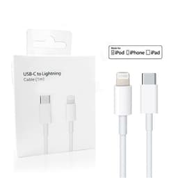 Cablu USB3.1 type C - Apple lightning 1m alb 2