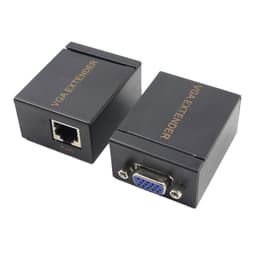 Set adaptor prelungire VGA prin RJ45 CAT5/6/7 maxim 60m 1080P 2buc/set 1