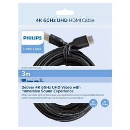 Cablu HDMI 2.0 UHD 3m 4K60Hz PHILIPS SWV5531/00 18Gbps Ethernet ARC 1