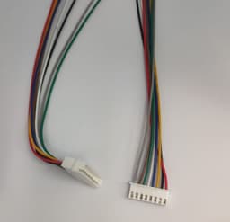 Cablu cu conectori 8pini pas 2.54 mm mama si tata cu fire set 2buc 2