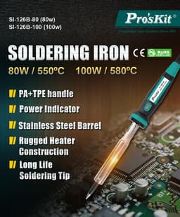 Ciocan de lipit 80W Pro`sKit SI-126B-80 11
