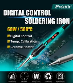 Ciocan de lipit afisaj digital control temperatura 60W Pro`sKit SI-186F 11