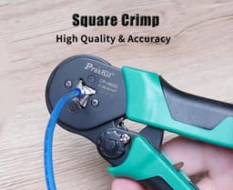 Cleste sertizat profil patrat 156mm Pro`sKit CP-460G 2