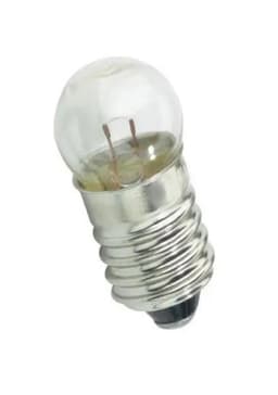 Bec cu filet 4.8V dulie E10 glob rotund (555) 1