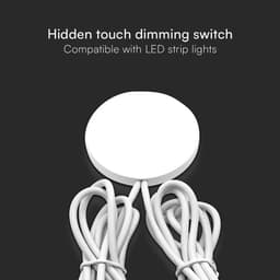 Senzor SMART TOUCH dimabil pentru banda LED - alb V-tac SKU-23465 3
