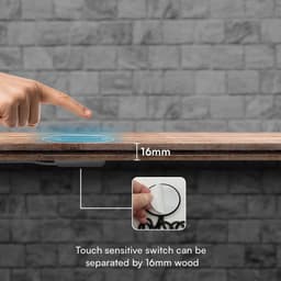 Senzor SMART TOUCH dimabil pentru banda LED - negru V-tac SKU-23466 5