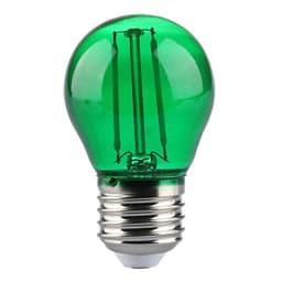 Bec LED G45 E27 2W cu filament lumina verde V-tac SKU-217411 1