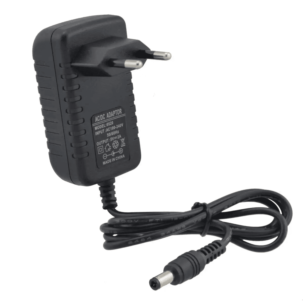 Alimentator 220V - 5V 2A 5.5x2.5mm negru