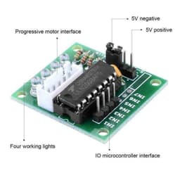 Modul motor step by step + driver 5V DC 3