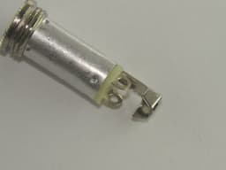 Mufa Jack 3.5 mm mama mono cu manson drept pe cablu JC-121 2